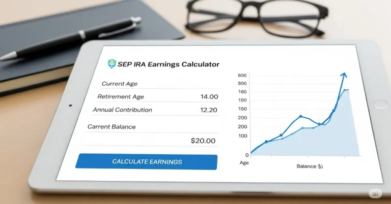 SEP IRA Earnings Calculator